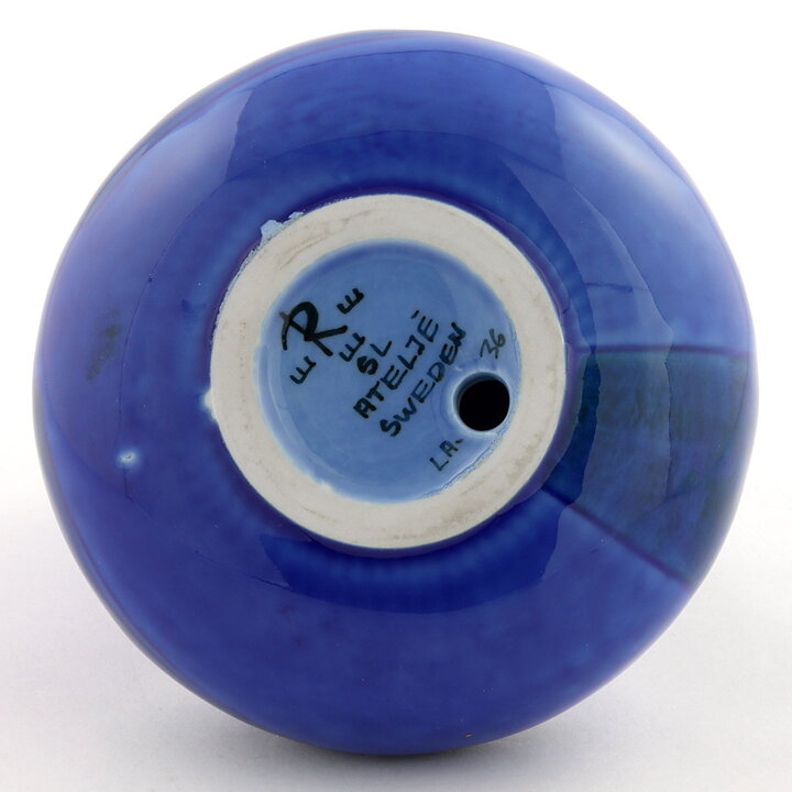 シルヴィア・レウショヴィウス 青いモダンな鳥  (13cm)  1960年代