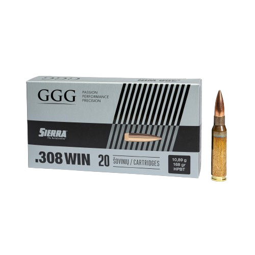 GGG .308w SierraMatchKing HPBT 168gr