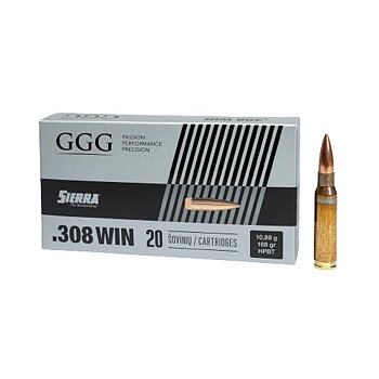 GGG .308w SierraMatchKing HPBT 168gr