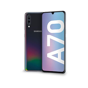 Samsung Galaxy A70 SM-A705F/DS Dual SIM 6GB RAM 128GB - 1 År Garanti Begagnad i Nyskick - Svart