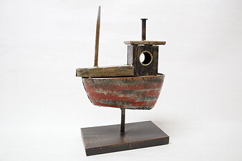 Plåt Båt 30x22x10 cm