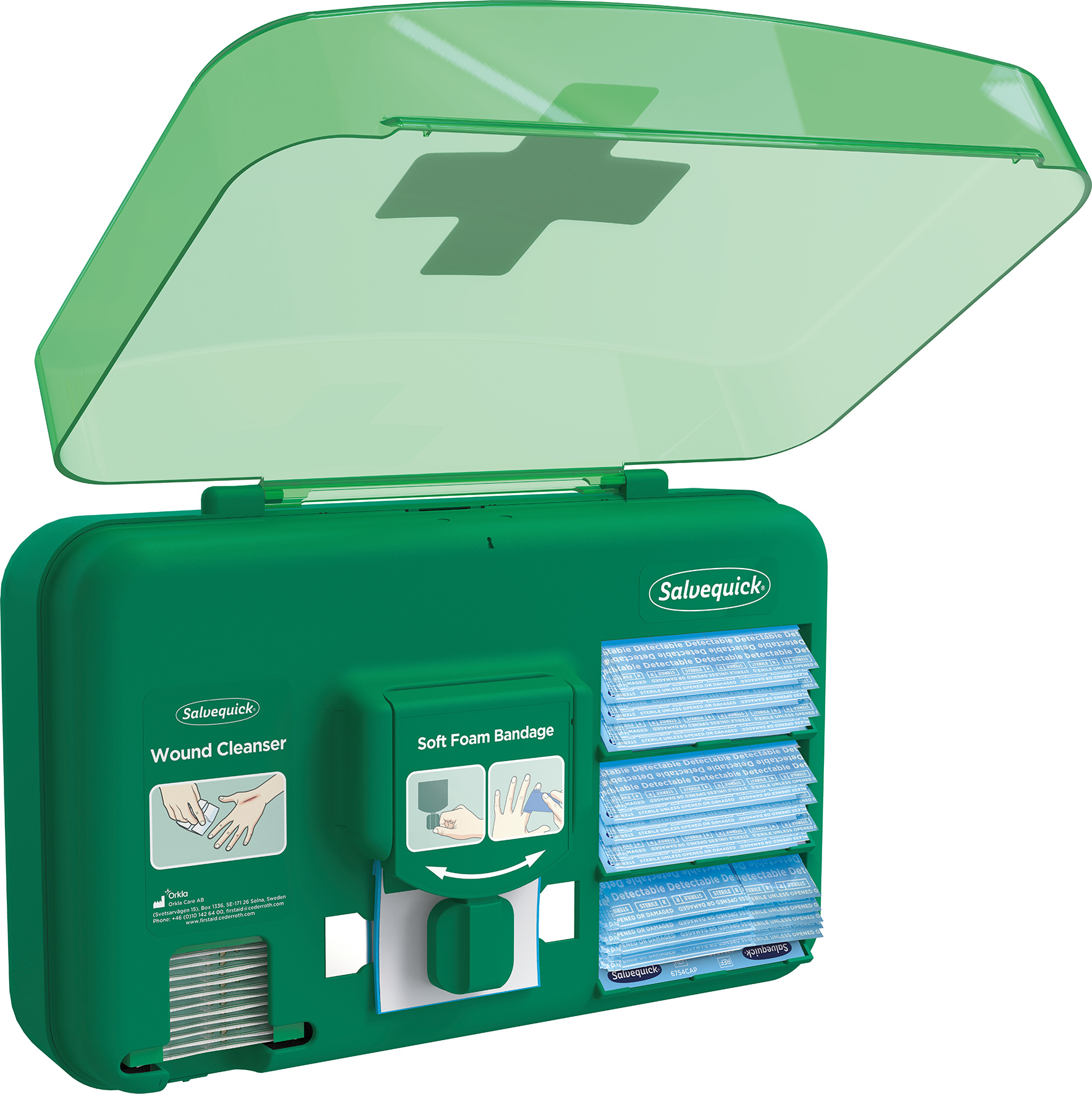 Dispenser Wound Care Blå