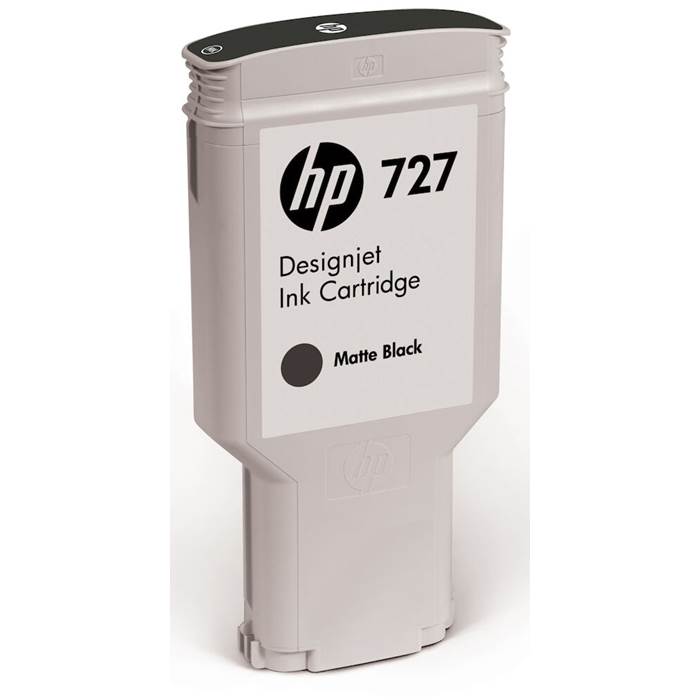 Bläck HP No 727 mattsvart 300m