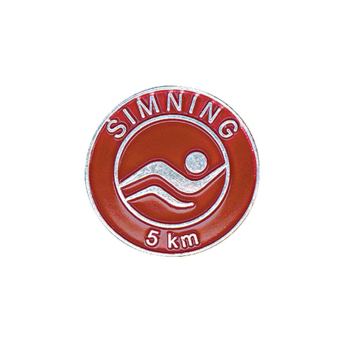 Kilometermärket 5 km Simmärke