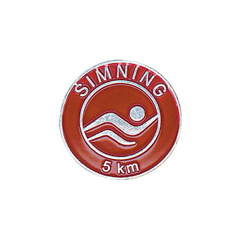 Mileage Badge 5 km Swimming Badge
