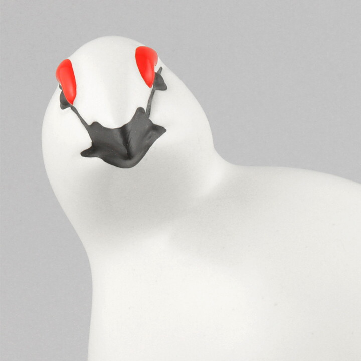 Paul Hoff (Arktis 1980s) Superb Snow-Grouse 16/14 cm <Early Production>