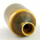 Berndt Friberg (1971) Unique Brown/Yellow Vase 10 cm