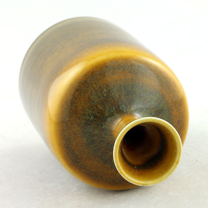 ベルント・フリーベリ 一点もの！茶色の花瓶 Vase（10cm)  1971年