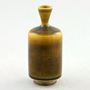 Berndt Friberg (1971) Unique Brown/Yellow Vase 10 cm
