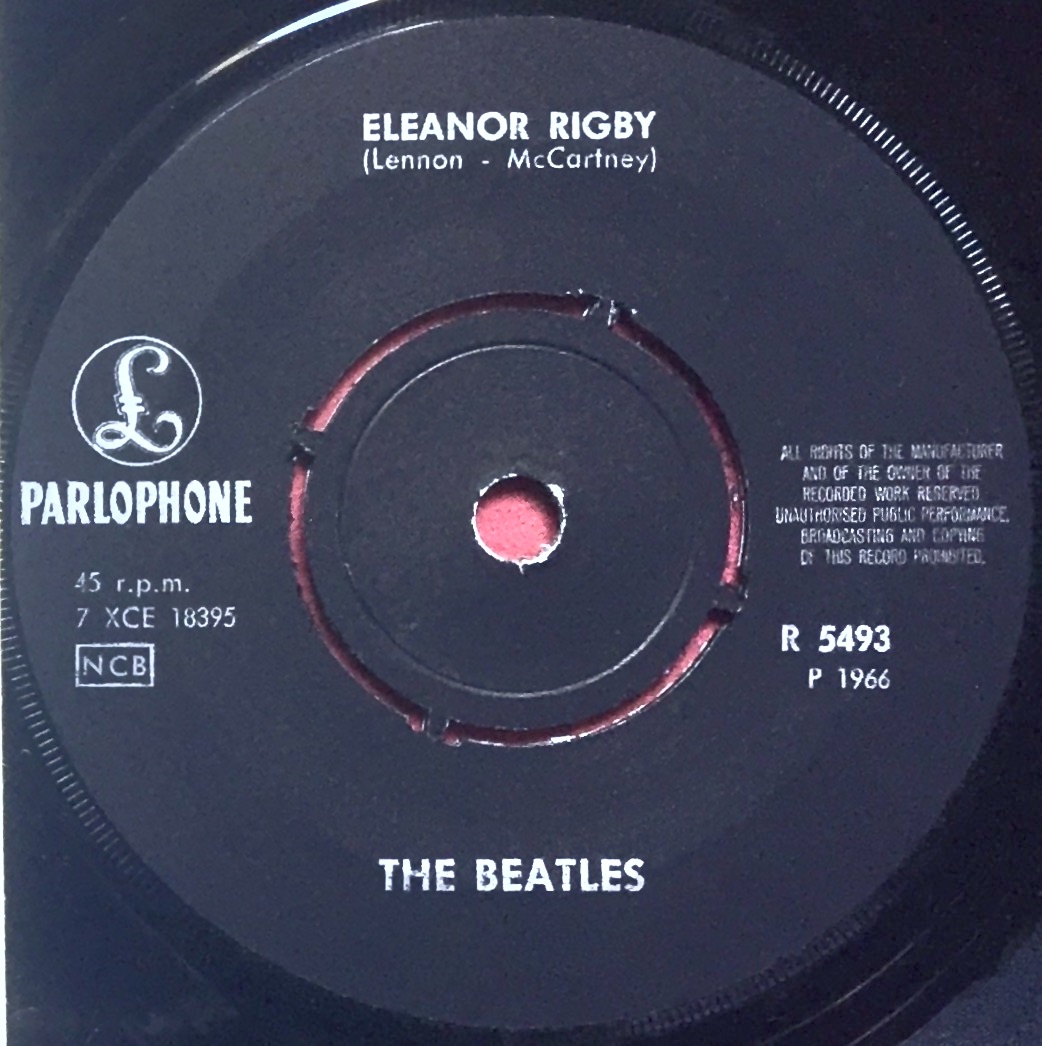 BEATLES - Yellow Submarine 7" Swe BLÅ PS 1966 - 4