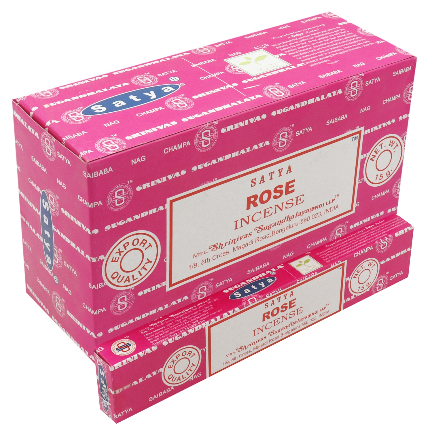 Satya Ros rökelse 15gr