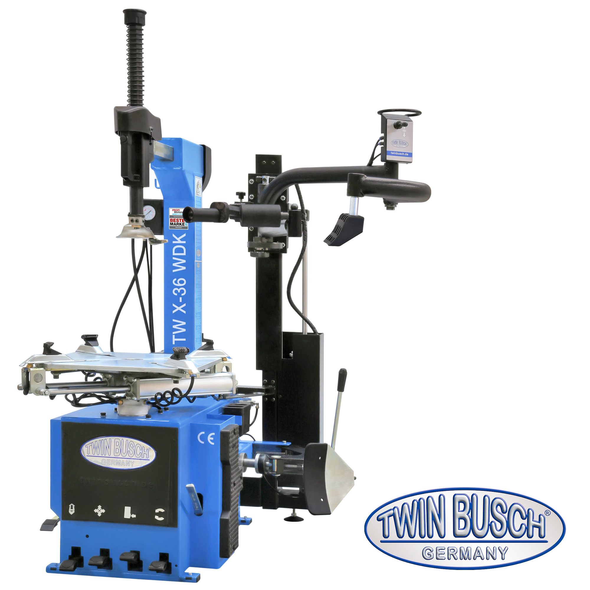 Däckmaskin Professionell Automatisk 2x hastighet WDK 400V (BLÅ) - 2