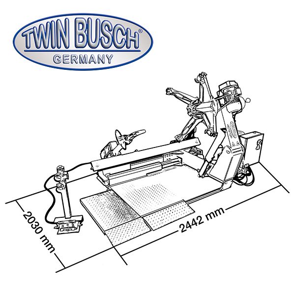 Däckmaskin Lastbil 14-56" 400V Grey Line - 14