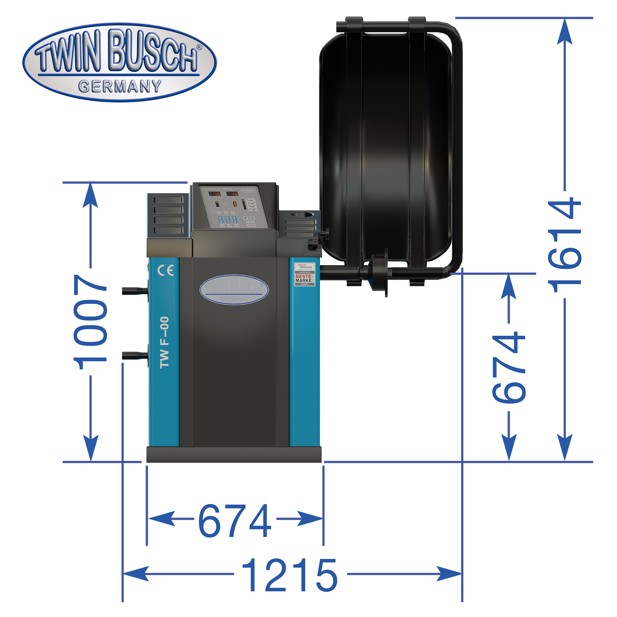 Balanseringsmaskin Standard XL - 9