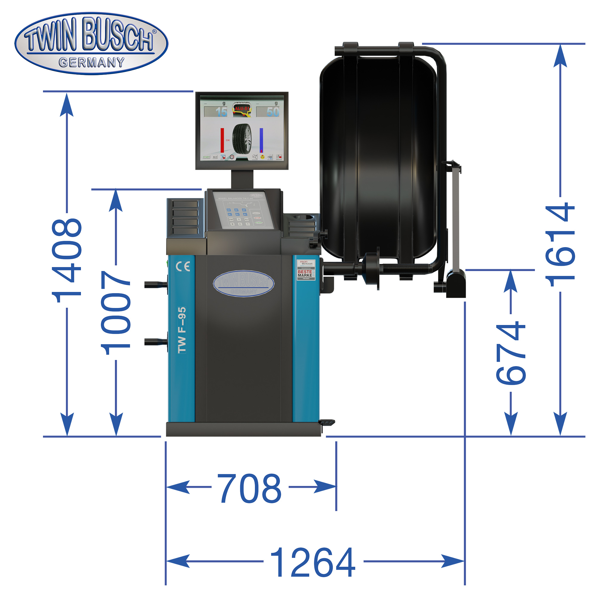 Balanseringsmaskin Professionell - 11
