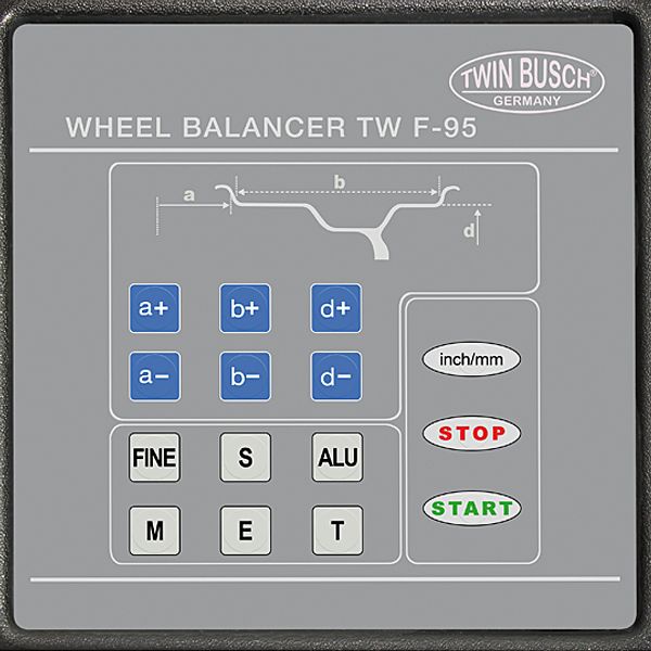 Balanseringsmaskin Professionell - 3