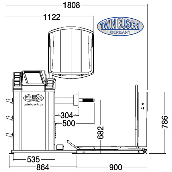 Balanseringsmaskin Lastbil - 11