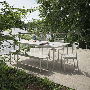 Linear Table 200x75 (Steel) - Muuto