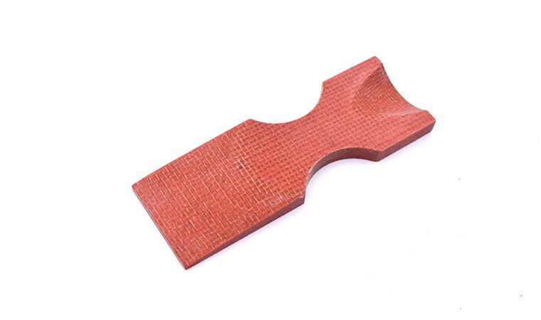 Micarta jute - Orange 8mm - 2