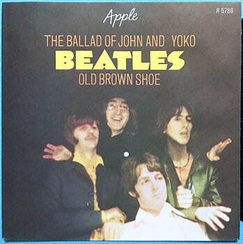 BEATLES - The ballad of John and Yoko 7" Swe PS 1969