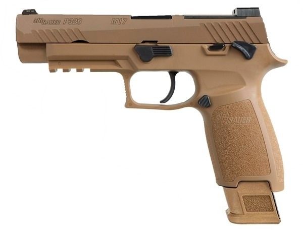 SIG SAUER P320 M17, 4,7" 9MM X 19, (1) 17RD (2) 21RD MAG