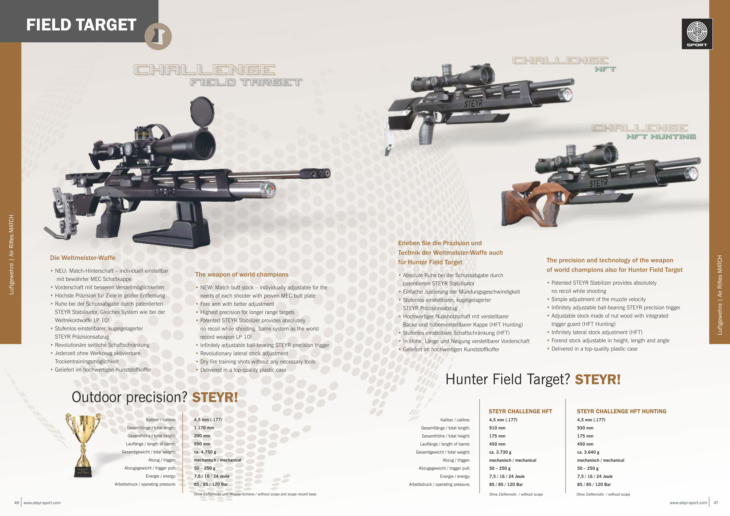 STEYR SPORT KATALOG 2025 - 25