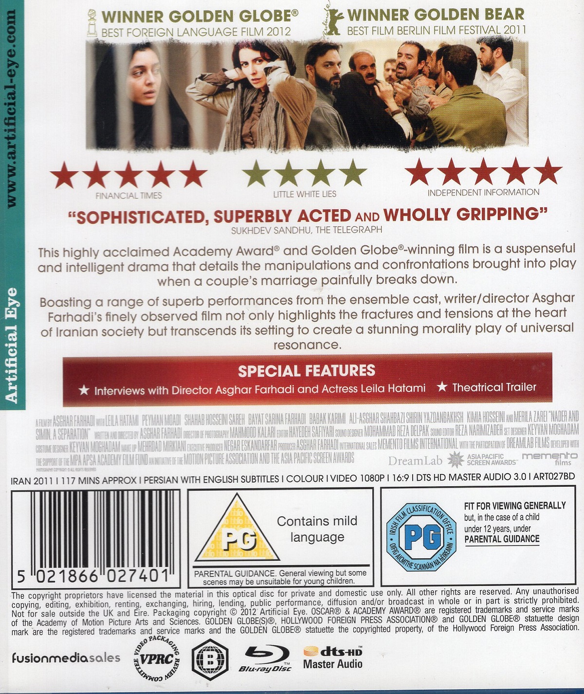 A Separation (ej svensk text) (Blu-ray) - 2
