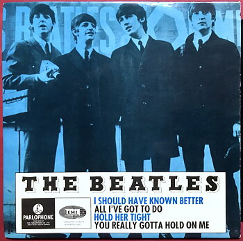 BEATLES - I should have known better + 3 Dark blue Swe EP 1964 