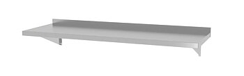 Rostfri Vägghylla djup 300mm