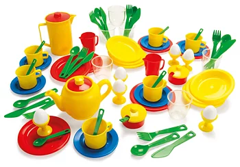 Leksaksservis svanenmärkt - Picknick 72 delar 
