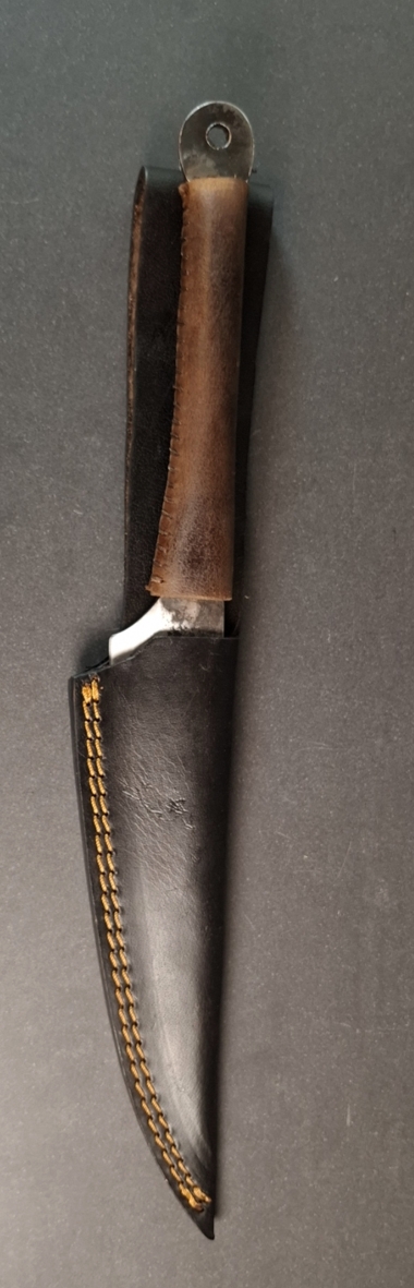 Smida Viking Kniv med Slida - 2