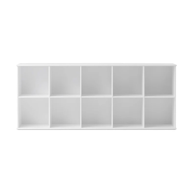 Wood horisontal vägghylla 5 x 2 Oliver Furniture 