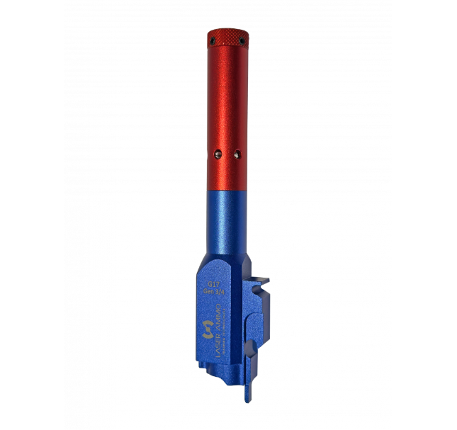 Recoil Enabled AirSoft Laser (R.E.A.L) Umbausatz für Umrax G17 GEN 4 (Lauf UND Laserpatrone)  - 3