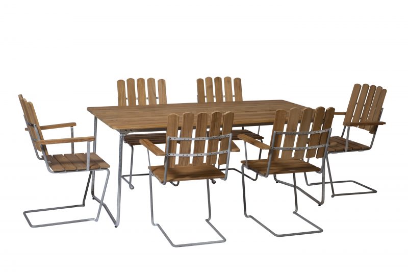 Grythyttan grupp 6,  6st A2 och B31 170x92 (flera val) - Grythyttans stålmöbler - 3