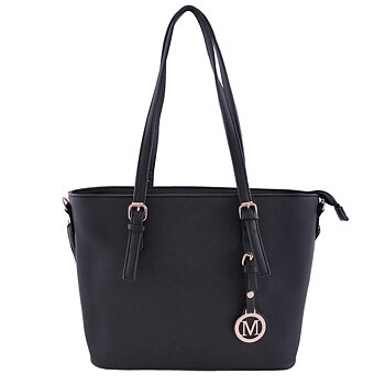 Medelstor handväska, svart