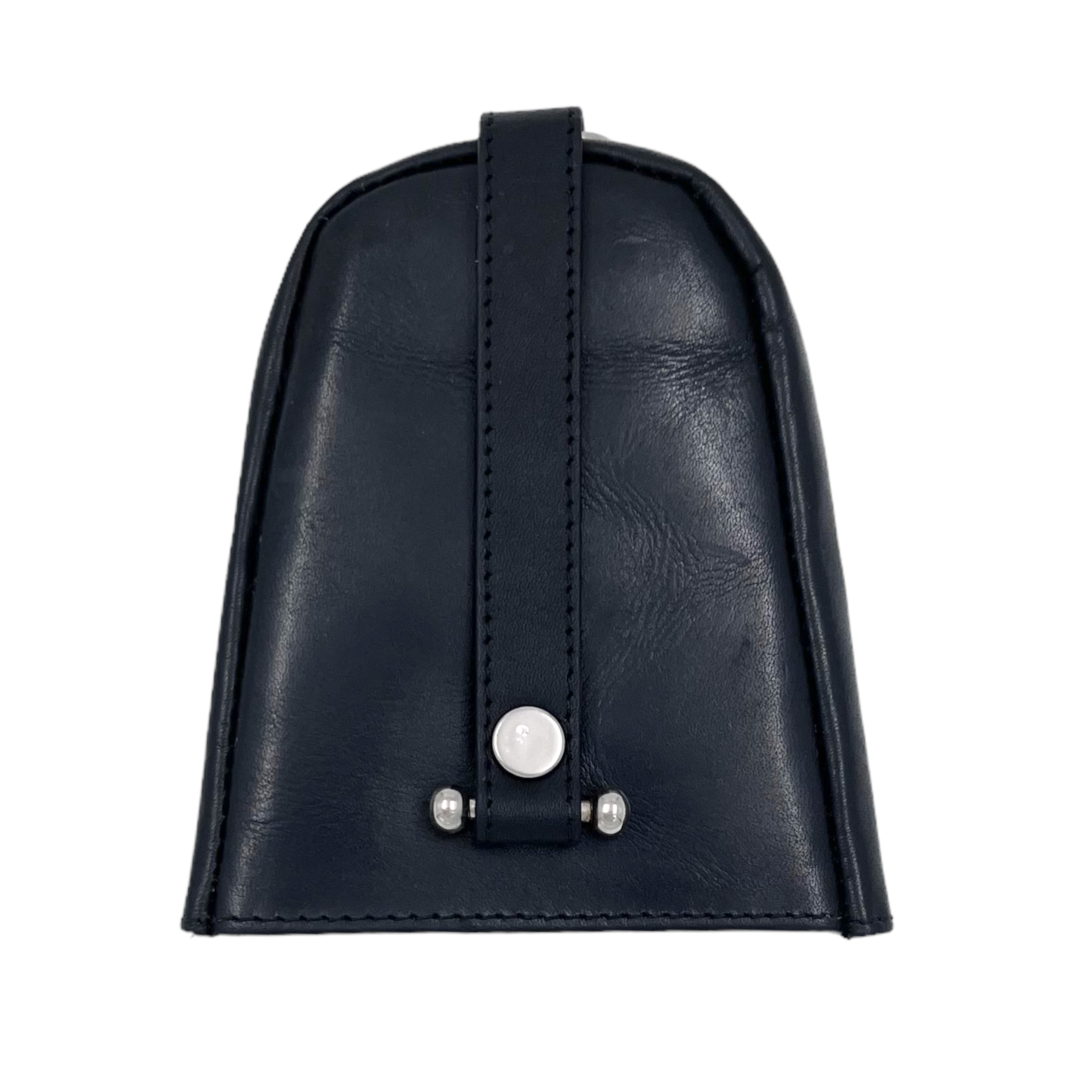 Nyckelfodral i oxläder, svenskt design, svart - 3