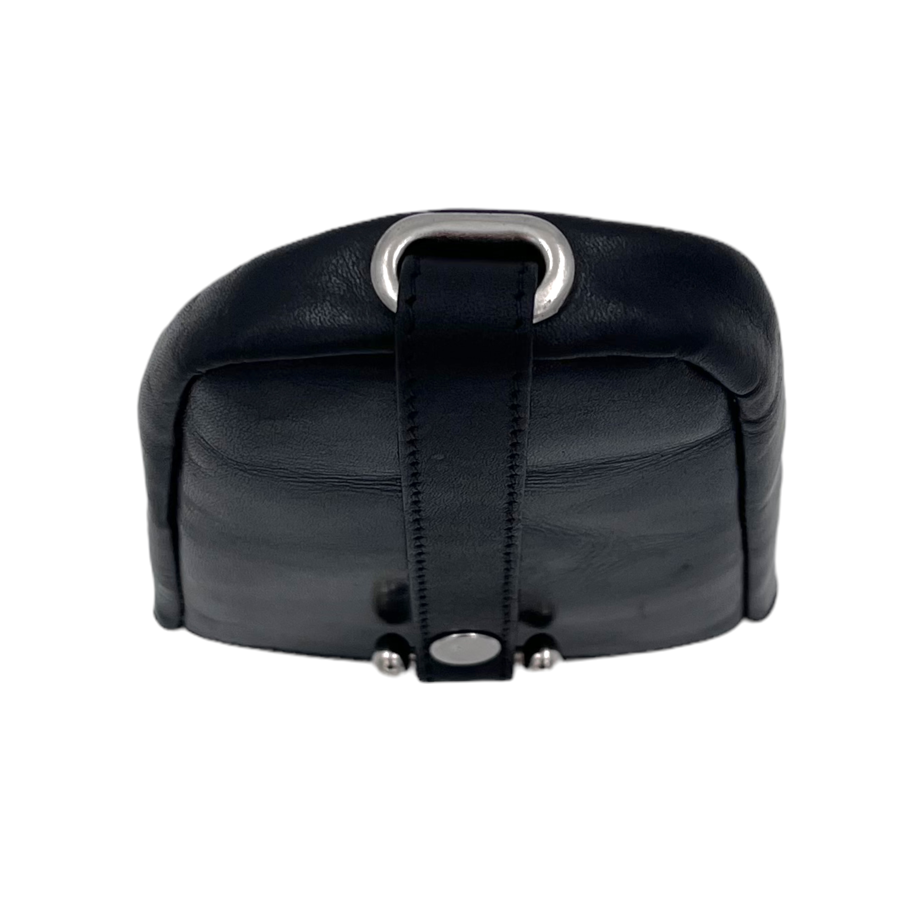 Nyckelfodral i oxläder, svenskt design, svart - 5