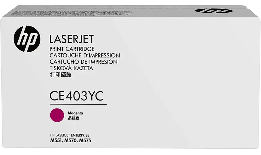 Toner HP CE403YC Contract