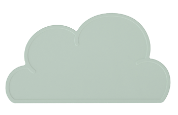 Børn dækkeserviet Cloud Green Aqua