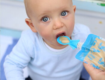 Cherub Baby Skedar Blå/Grön (2 st)