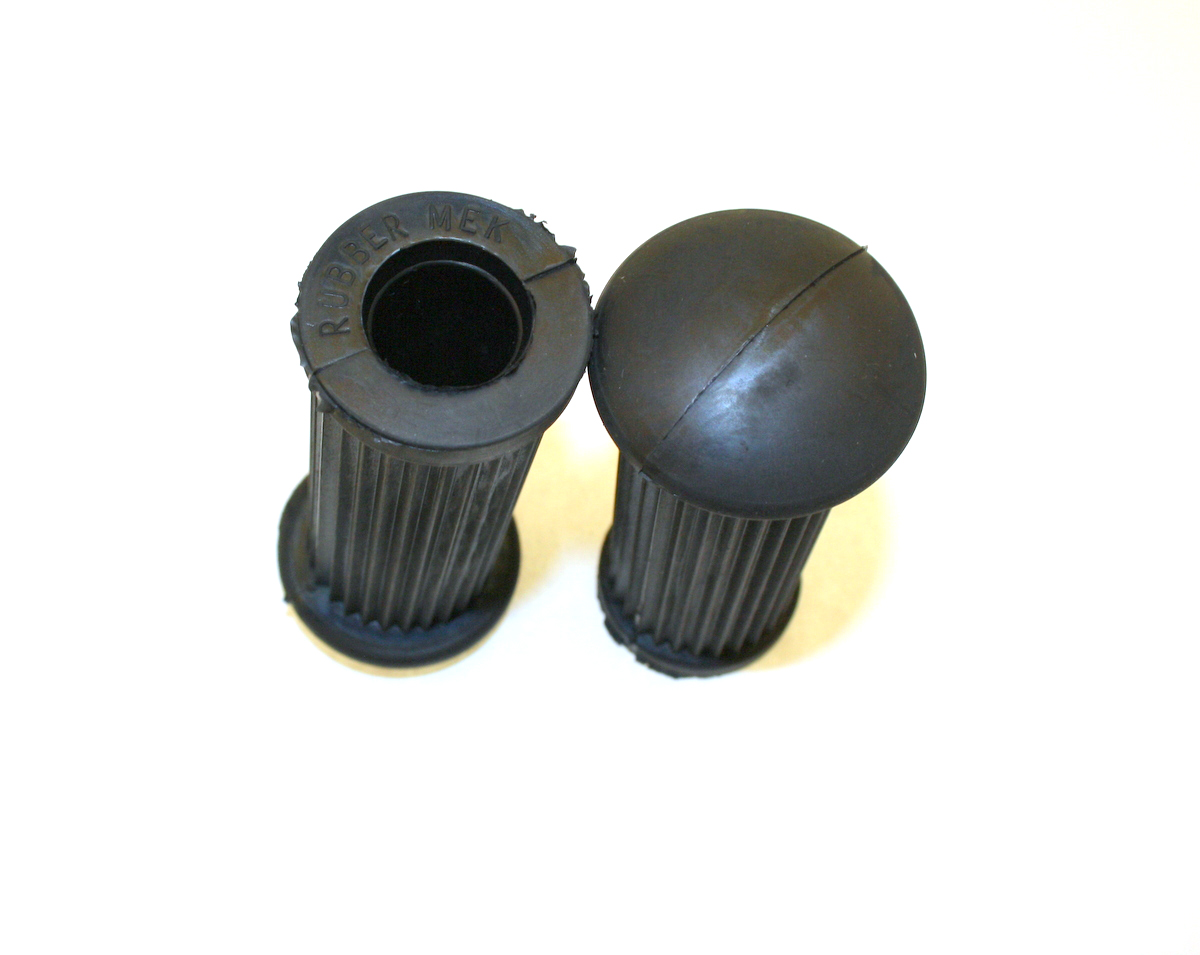 Footpeg rubber, HVA 4212, M21-23 27 227-228A 282, 283. Made by Mopedrenovering. - 2