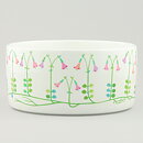 Stig Lindberg (Linnea 1965) Cylinder Bowl with Flower Decor 18 cm