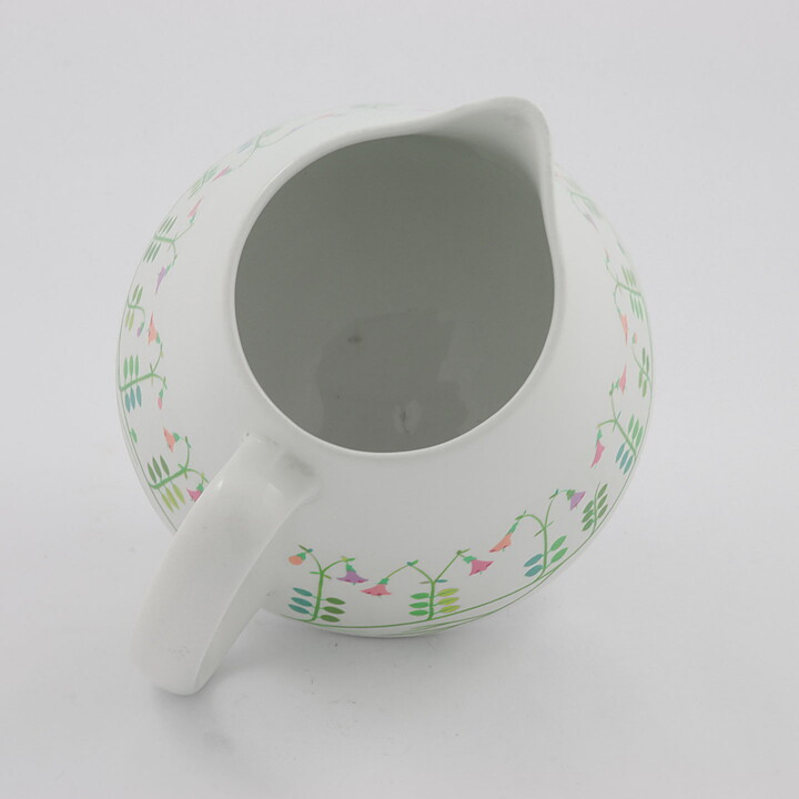 Stig Lindberg (Linnea 1965)  Pitcher with Flower Decor 19/13 cm