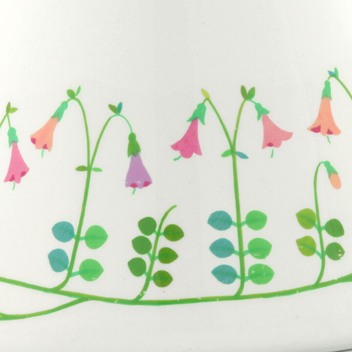 Stig Lindberg (Linnea 1965)  Pitcher with Flower Decor 19/13 cm
