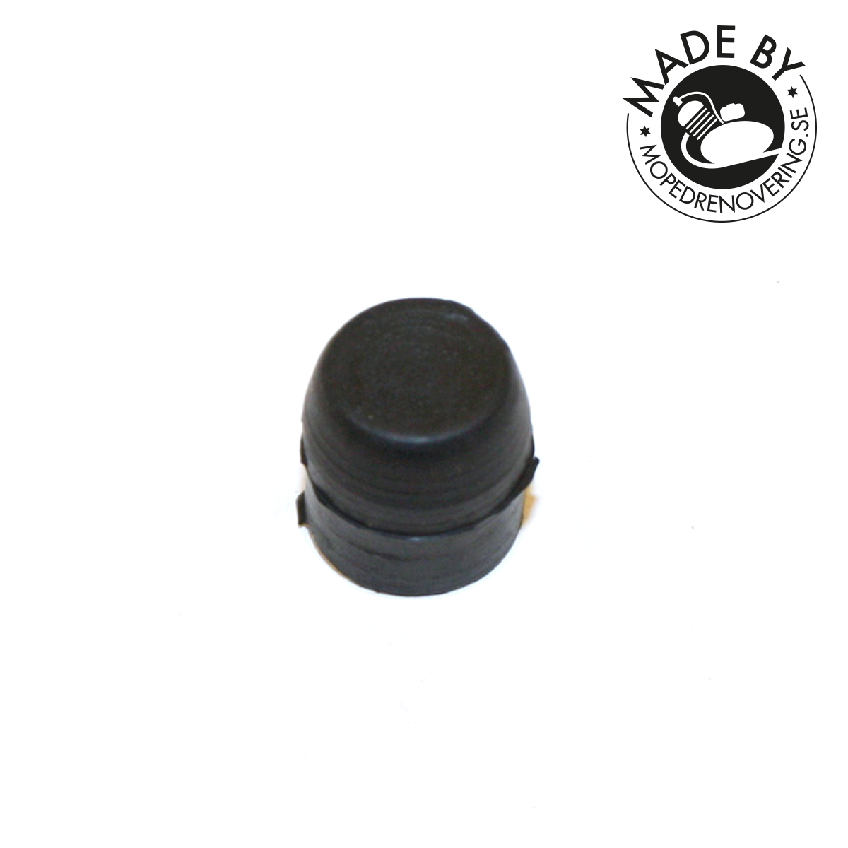 Kickstop-kumipuskuri Husqvarna M32S-283 Varaosa nro 12 25446 -01. Valmistanut Mopedrenovering.