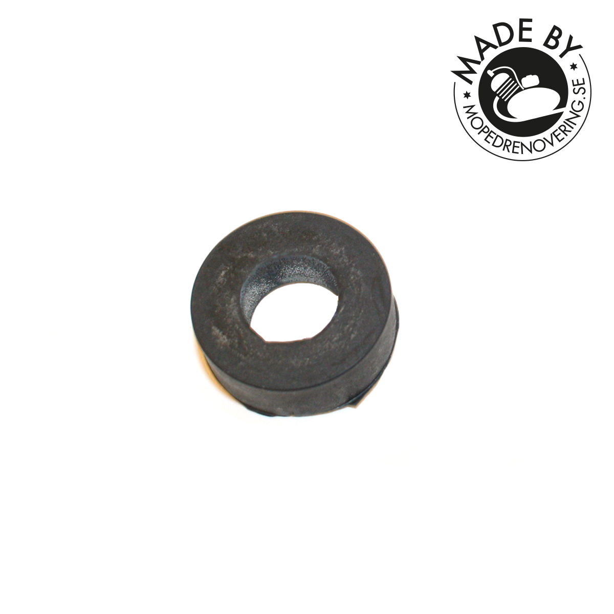 Gasket gasoline tap Husqvarna 12 28 114. Made by Mopedrenovering.