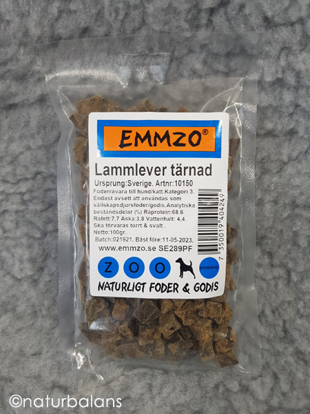 TORKAD LAMMLEVER 100 gram påse - 2