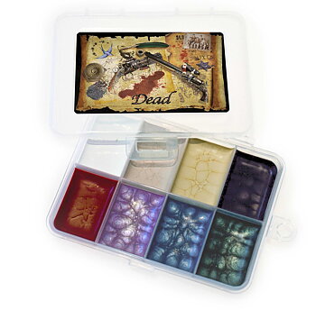 AFX / Bluebird FX Makeup Palett - Dead - 8 färger