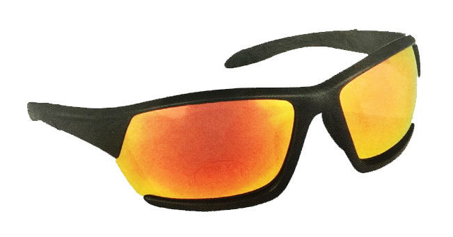 Really affordable polarized sunglasses. Red/multi lens (gray from the inside). Unbeatable price for polarized sunglasses!