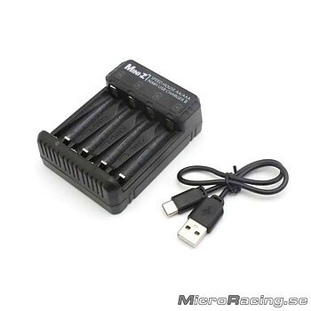 KYOSHO - Charger Speed House AA/AAA, USB Contact